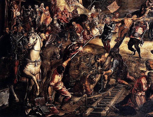 사진2 Tintoretto crucifixion san rocco 04.jpg